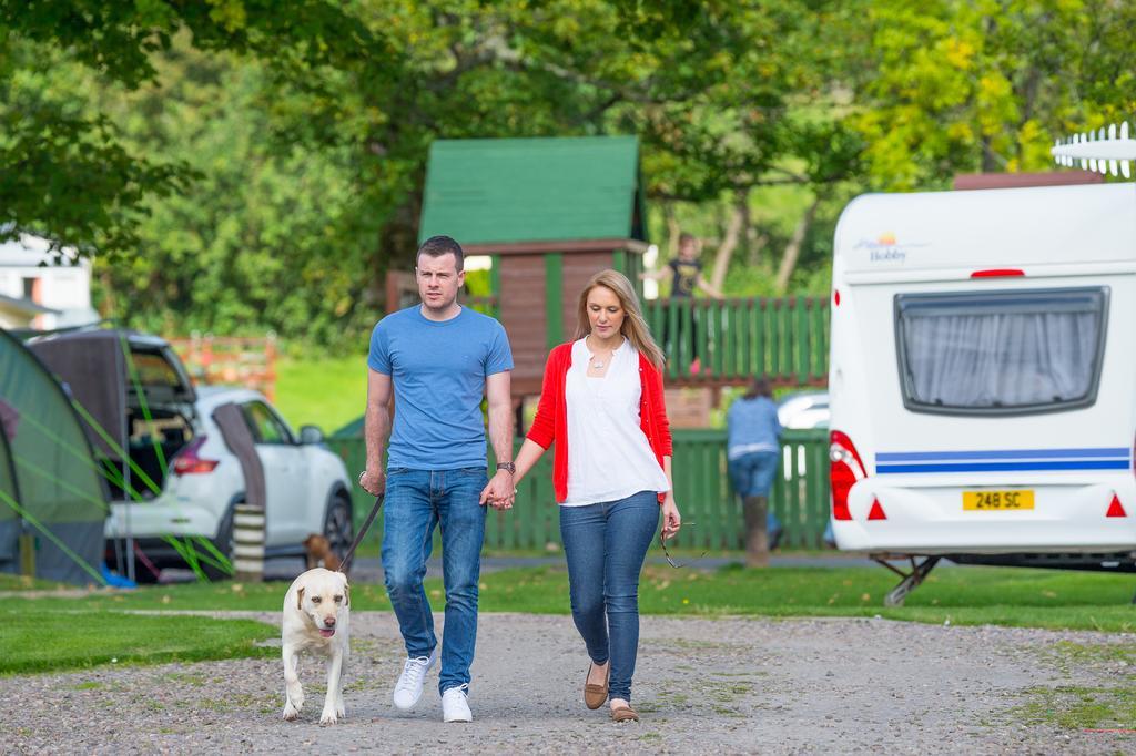 Campsie Glen Holiday Park Fintry Esterno foto